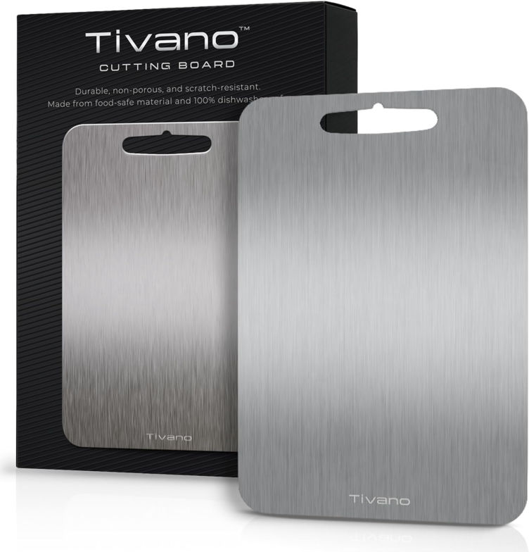 what is Tivano Titanium Cutting Board